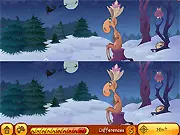 Mooses Christmas Dream free online find the difference puzzle game screenshot