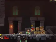 Screenshot of Baron's Door puzzle game showing multiple castle doors and a star collectible