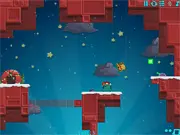 Mr. Splibox The Christmas Story free online game platformer defeat Snow Boom