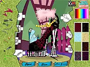 Design custom monster high shoes in the free online fashion game