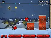 Angry Gifts free online Christmas launcher game, launching porky and unwanted gifts, seasonal arcade game