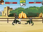 Play Ben 10 at the Colosseum free online game, Ben Tennyson fighting Psyphon, Roman arena action game