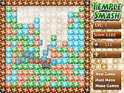 Play Temple Smash block puzzle free online, remove same blocks, get high score, block buster game