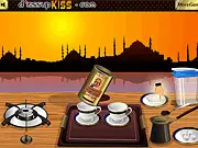Play How to cook Turkish Coffee free online game - follow the recipe to make traditional coffee in an ibrik