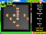 Exorbis Puzzle free online sliding logic game with colorful fungi