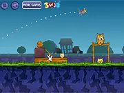 Play Funny Rats Revenge online free, funny action game, rats destroying cats game, animal rivalry action game