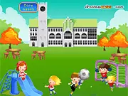 Spring School Decoration free online design game decorating a school for spring