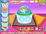 Play Super Fancy Cupcake online game for free, cupcake decoration game with frosting and fruit toppings