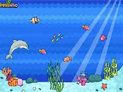Magical Underwater World Decor free online game, design an ocean scene with fish and coral, aquatic decoration game