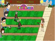 Beauty VS Zombies free online shooting game where you protect family members from the undead horde