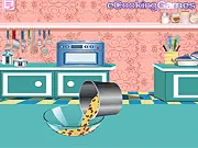 Chocolate Chip Cookies Game free online cooking simulation showing dough and chocolate chips