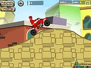 Power Rangers Dino Ranger ATV Madness free online racing game quad bike dirt bike