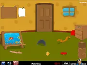 Wooden Tool Room Escape gameplay screenshot find hints and objects free game PlayArcadeHub