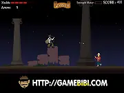 Ben 10 Middle Ages Archery game, Ben 10 with a bow and arrow, free online challenging game on PlayArcadeHub