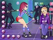 Play Let's Dance Flash free online game, dance floor fashion styling, glamorous dress up game