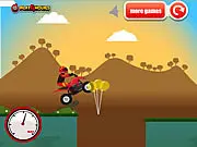 ATV Extreme quad bike racing free online game with obstacles on PlayArcadeHub