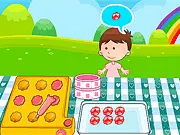 Kids Sweet Chocolates free online food serving and time management game