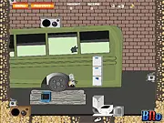 IO Bot game screenshot, cute robot in a puzzle platformer, climbing to the top of a level free online game
