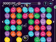 Deep Trip 2 ambient match 3 collapse game, free puzzle game online, relaxing arcade