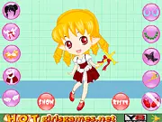 Little Stylish Fairy dress up game online, free fantasy fashion game, styling fairy Jerry