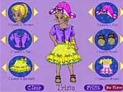 Friends Dress Up Game free online fashion game styling Nina Kisha Zara Trina