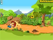 Play Safari Trip adventure game free online, rescue girlfriend, find gems and treasure in the jungle