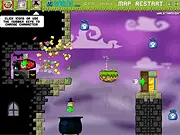 Halloween Shooter free online physics puzzle game flinging ragdoll monsters and gravity challenges