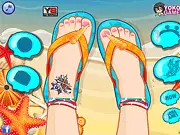 Decor My Beach Sandals free online customization and fashion game