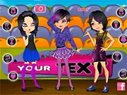 I Know Right dress up game screenshot showing Jenny spinning to show off her stylish, confident fashion makeover