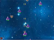Crazy War Planes online game screenshot - fighter jet shooting at enemy aircraft in the sky