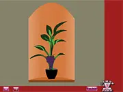 Fruits Room Escape game scene showing a brightly decorated room with fruit-themed furniture and a puzzle on the wall