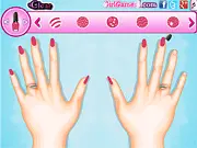 Stylish Nail Arts free online manicure game featuring custom designs, patterns, and jewelry
