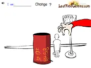 Firecracker Prank free online game, throwing firecrackers at bus stop, Spring Festival prank game, PlayArcadeHub