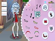 Ghoulia Yelps Dress Up online free game, style Ghoulia Yelps for a date with Slow-Moe, Monster High character styling