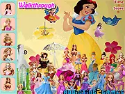 Free Princess Room Hidden Objects online game - find all the hidden princess dolls in the girl's room