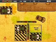 Thumbnail and screenshots of the Paper Car Parking free online driving game
