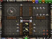 Robots VS Zombies 2 free online action game featuring mech robots fighting undead