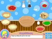 Country Cuisine free online cooking game screenshot, making Spanish Meatballs at PlayArcadeHub