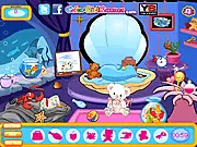 Mermaid World free online hidden object game, cute mermaid Bella searching for items in the ocean