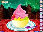 Fro Yo Fun frozen yogurt dessert making game free online