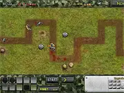 Colliding Fronts free online tower defense game, WWII strategy game, play free German forces repel game