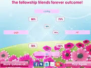 Play Best Friends Forever Fellowship Test online free, BFF quiz game, friendship calculator, PlayArcadeHub social game