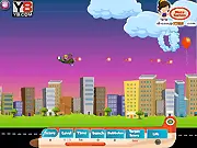 Air Shooting Challenge free online game, shooting down enemy balloons, fast-paced arcade shooter