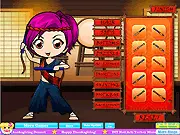 Deane's Taiko Drum Master free online game banner showing a cartoon character named Deane playing a traditional Japanese Taiko drum with musical notes scrolling across the screen