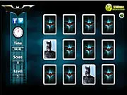 Play Batman Memory Match free online game; matching pairs of Batman cards and logos; DC memory puzzle