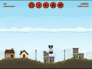 Bomb Town Explosion in Slow Motion demolition puzzle free online game