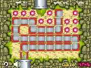 Bubbleman free online maze puzzle game