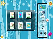 Play Flower Sequence Memory Game free online, challenging memory test with colorful flower objects