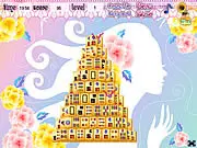 J'aime Mahjong free online solitaire puzzle game screenshot with intricate tile layout