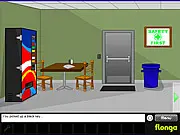 Play Must Escape the Factory free online escape game. Screenshot of factory interior with puzzles and hidden objects.